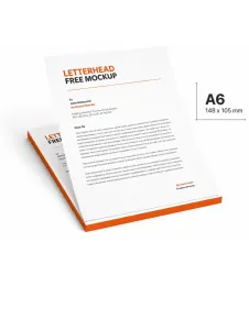 تراکت A6 تحریر 80 گرم رنگی (تعداد کم)