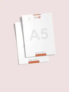 سربرگ A5 کاغذ کتان (تعداد کم)