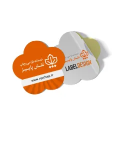 لیبل سلفون براق قالبدار با طرح دلخواه