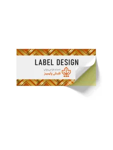 لیبل سلفون مات طلاکوب