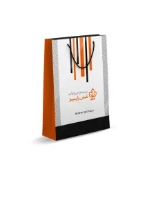 ساک خرید گلاسه 200 گرم با سلفون براق
