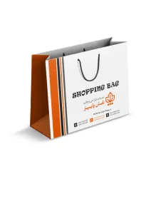 ساک خرید ایندربرد 230 گرم سلفون مات با یووی موضعی