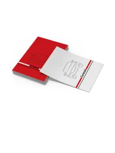 کاغذ کف پایی کارواش( تحریر 80 گرم دو رنگ )