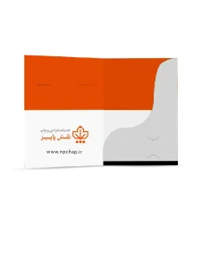 فولدر A4 دورو 300 گرم با روکش براق ( مدل 05 )