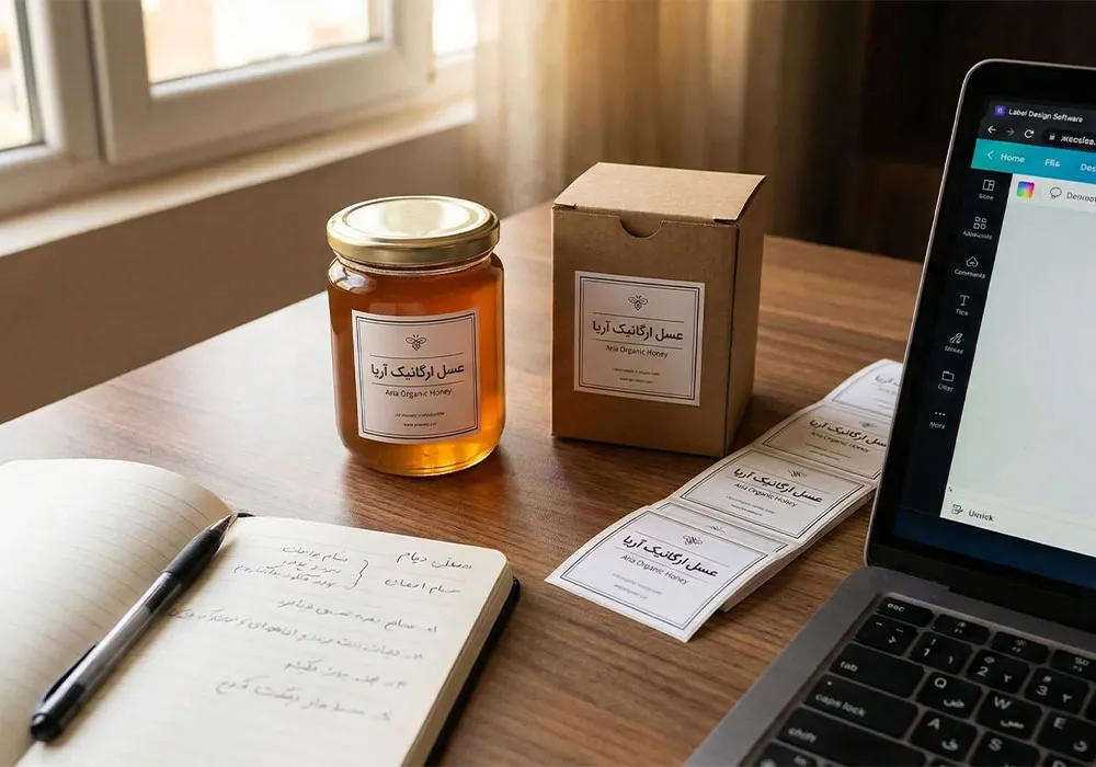  چاپ لیبل کم‌ تیراژ ؛ بهترین انتخاب برای استارتاپ‌ ها