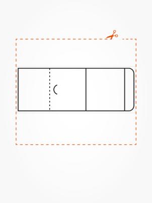 قالب پاکتشو 8*8.8 سانتیمتر