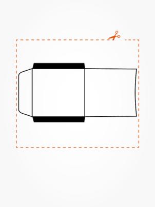 قالب پاکت سی‌دی