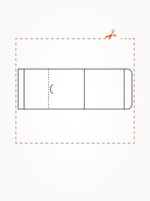 قالب پاکتشو مربع 10 سانتیمتر
