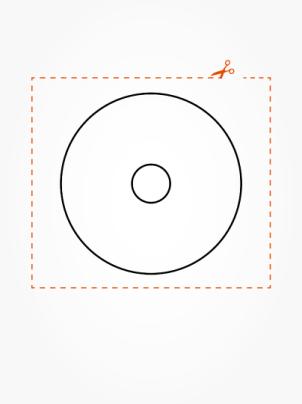 قالب لیبل سی‌دی