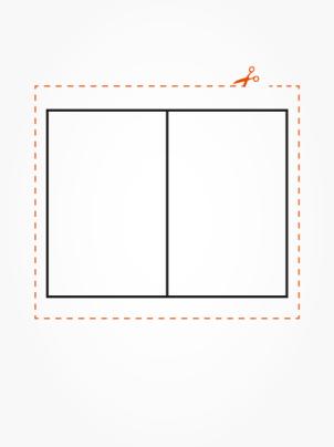 قالب بروشور 2 لت A5